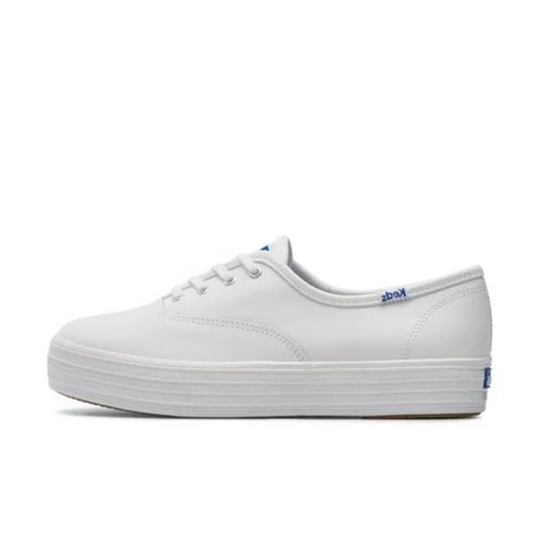 THE PLATFORM LEATHER WHITE