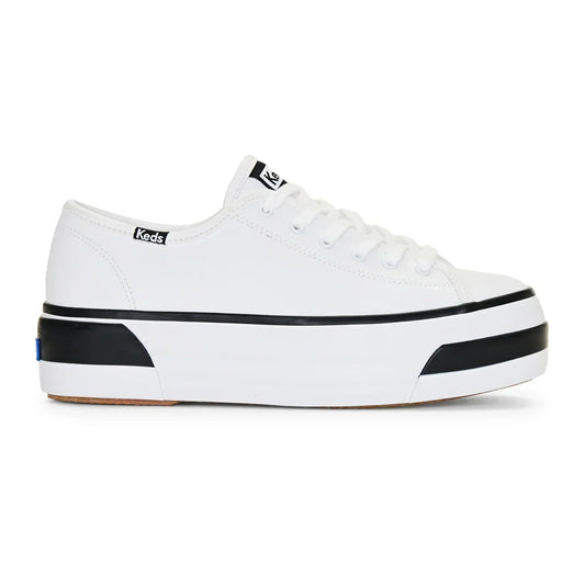 TRIPLE UP LEATHER NEW BUMPER WHITE/BLK WH67330 # 7.5