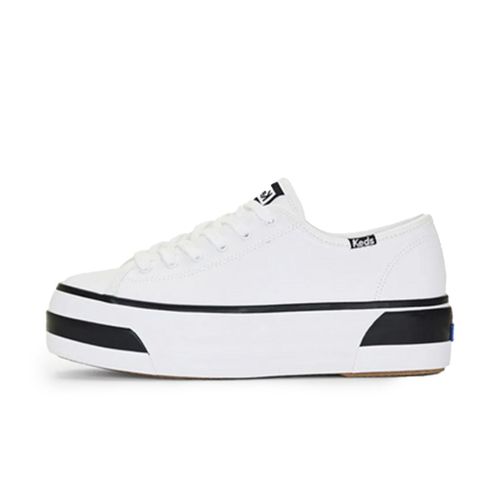 TRIPLE UP LEATHER NEW BUMPER WHITE/BLK WH67330 # 7.5