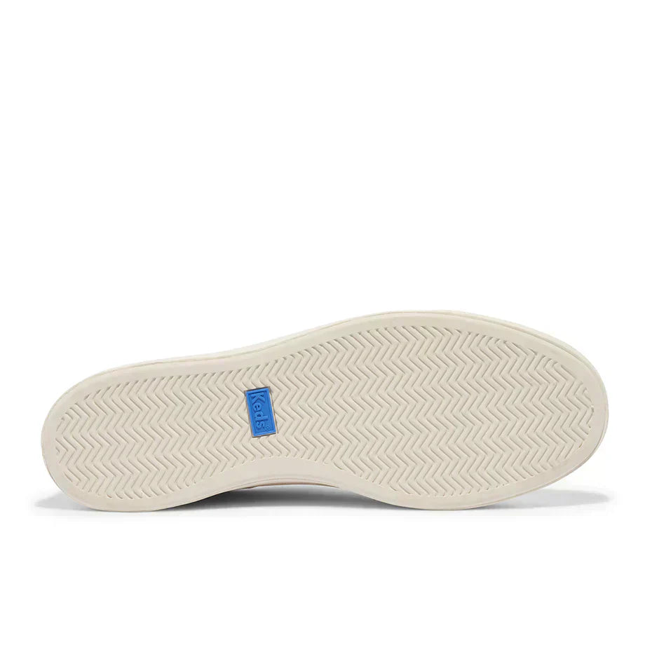 KEDS PURSUIT LEATHER EGRET/CHAMPAGNE