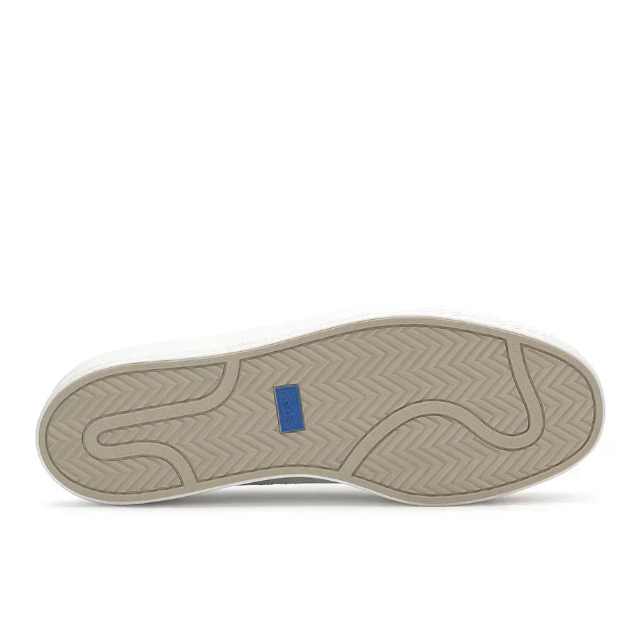 KEDS SKYLER II LEATHER KEDS WHITE/BEIGE