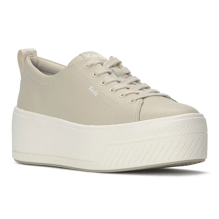 SKYLER LEATHER BEIGE MUJER