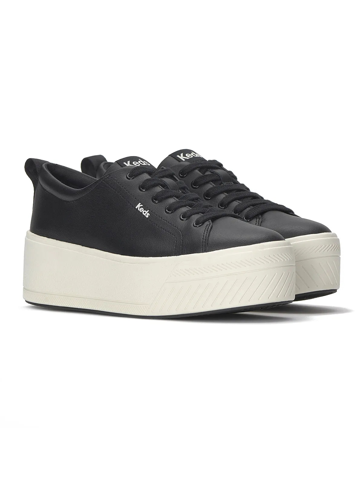 SKYLER LEATHER BLACK MUJER