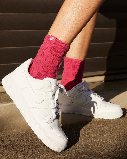 NIKE AIR FORCE 1 '07 WHITE/WHITE