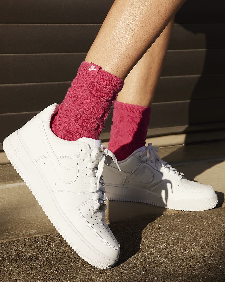 NIKE AIR FORCE 1 '07 WHITE/WHITE