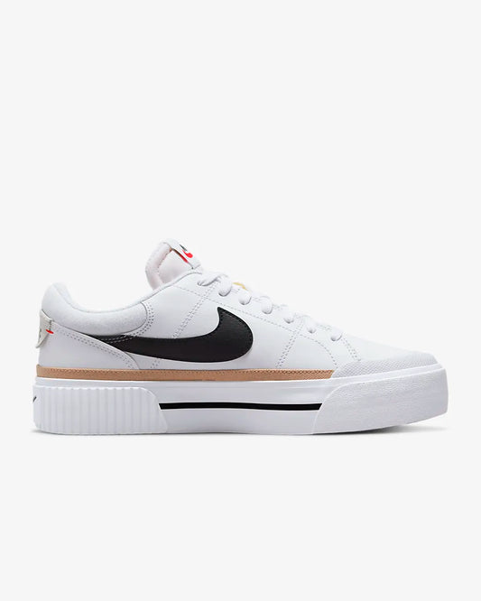 NIKE COURT LEGACY LIFT WHITE/BLACK