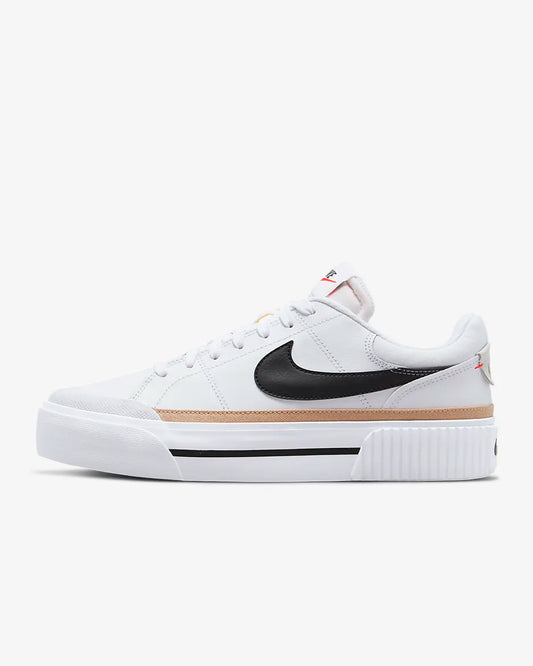 NIKE COURT LEGACY LIFT WHITE/BLACK