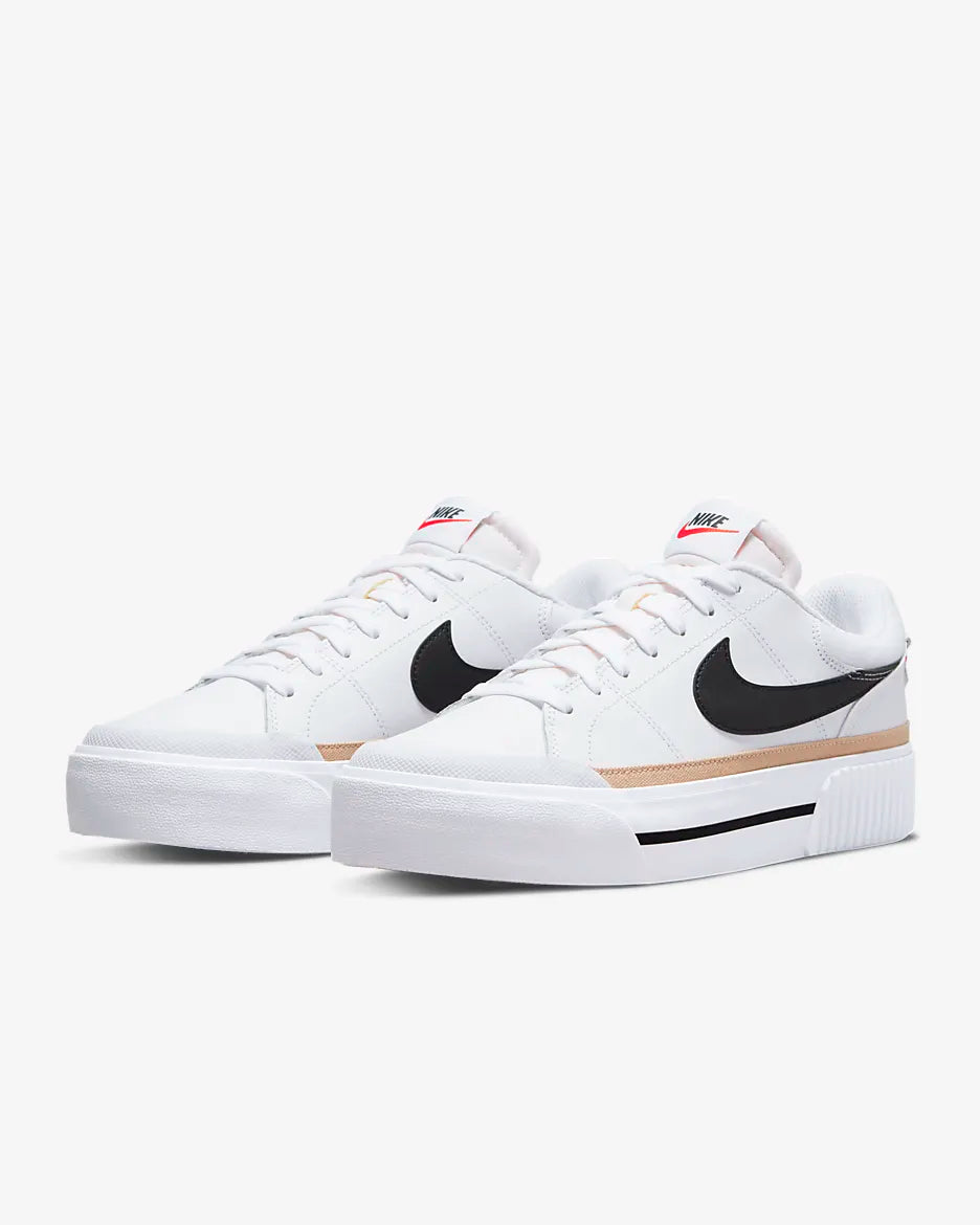 NIKE COURT LEGACY LIFT WHITE/BLACK