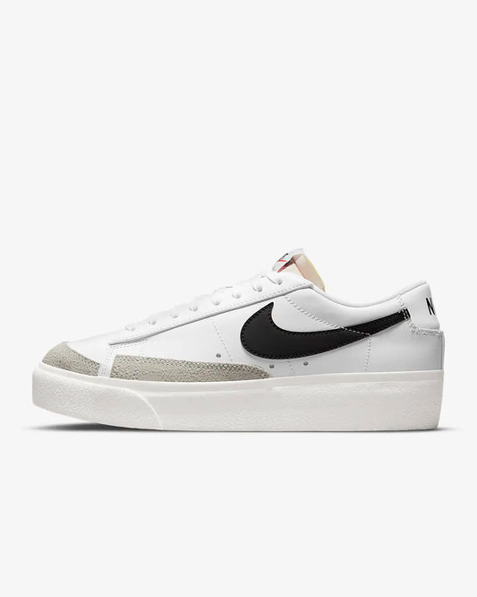 NIKE BLAZER LOW PLATFORM WHITE/BLACK