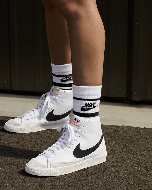 BLAZER MID 77 WHT/BLK