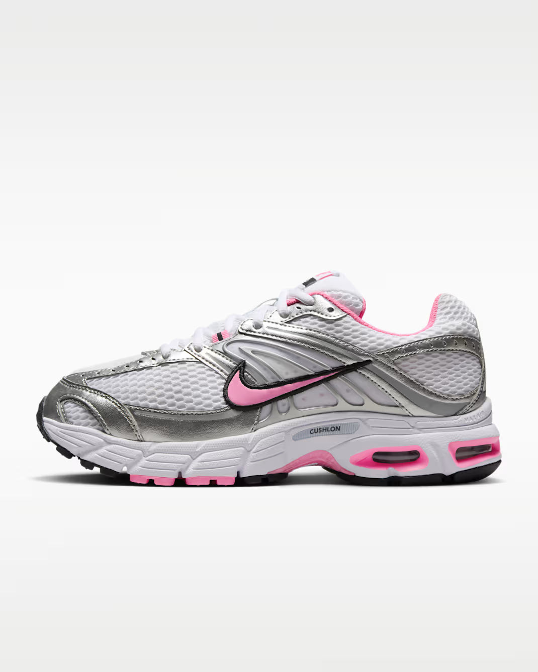 W NIKE AIR MAX MOTO 2K SILVER/PINK MUJER