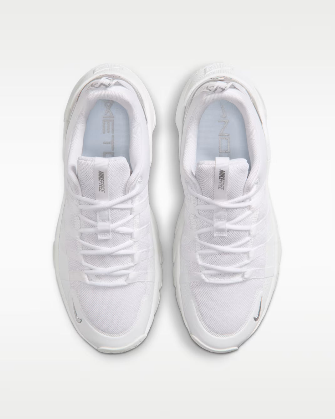 NIKE FREE METCOM 7 WHITE/METALLIC/SILVER MUJER