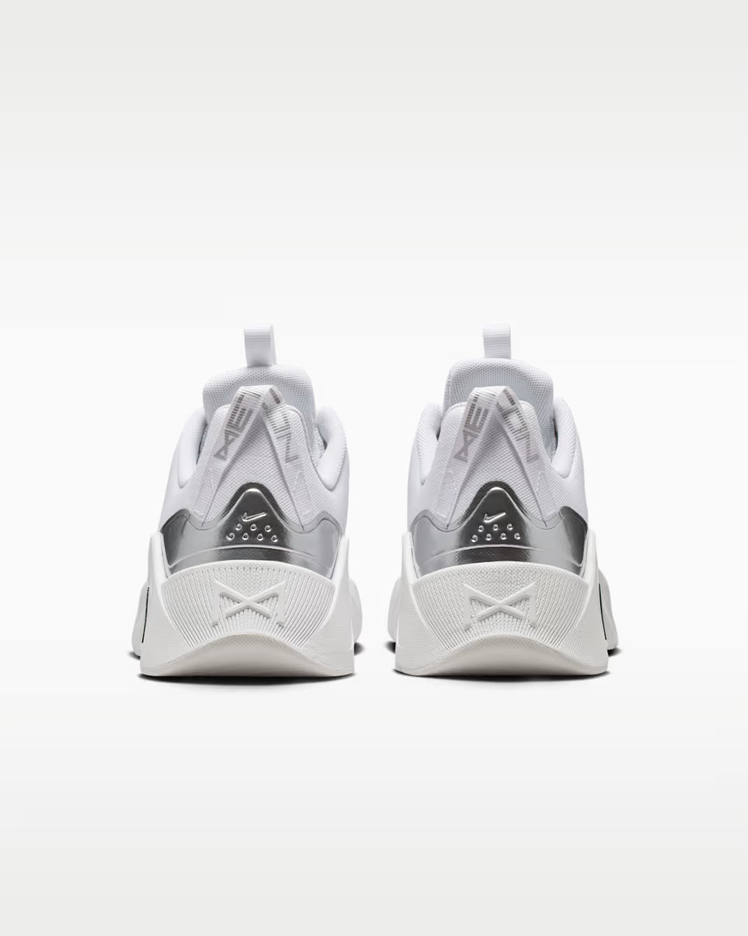 NIKE FREE METCOM 7 WHITE/METALLIC/SILVER MUJER