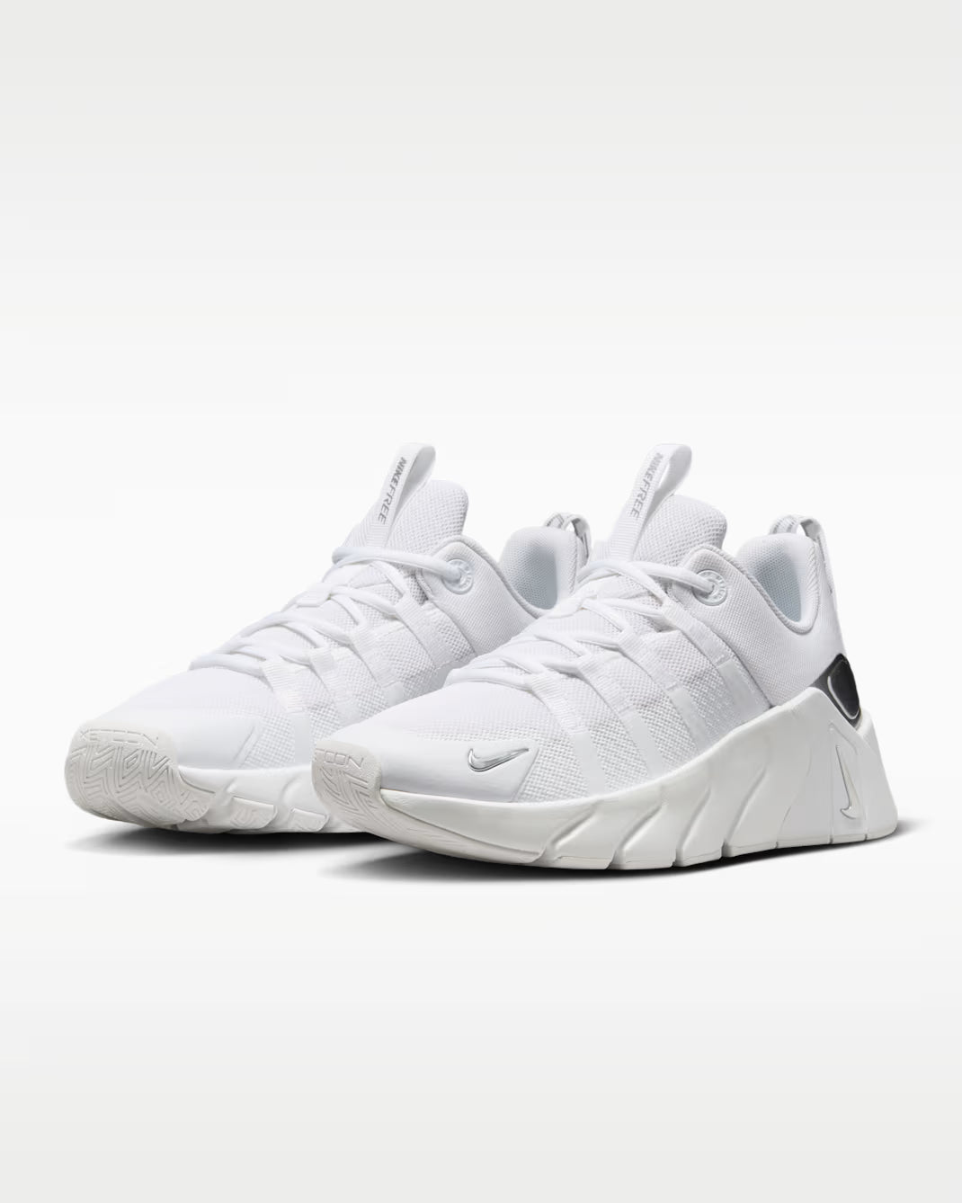 NIKE FREE METCOM 7 WHITE/METALLIC/SILVER MUJER