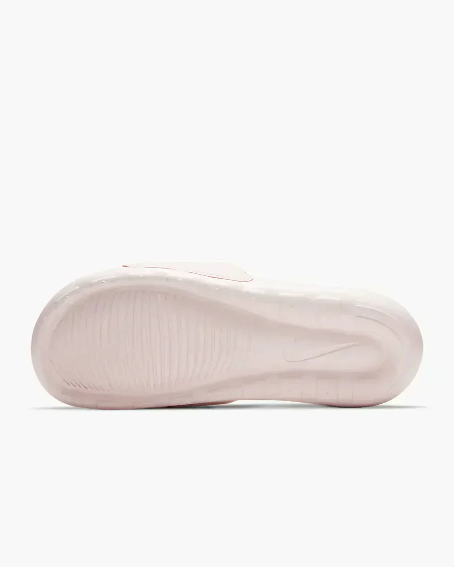 NIKE VICTORI ONE SLIDE – 'BARELY ROSE / METALLIC SILVER'