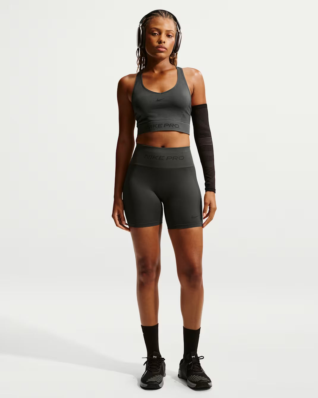 W NP DF SMLS TANK DK SMOKE GREY MUJER