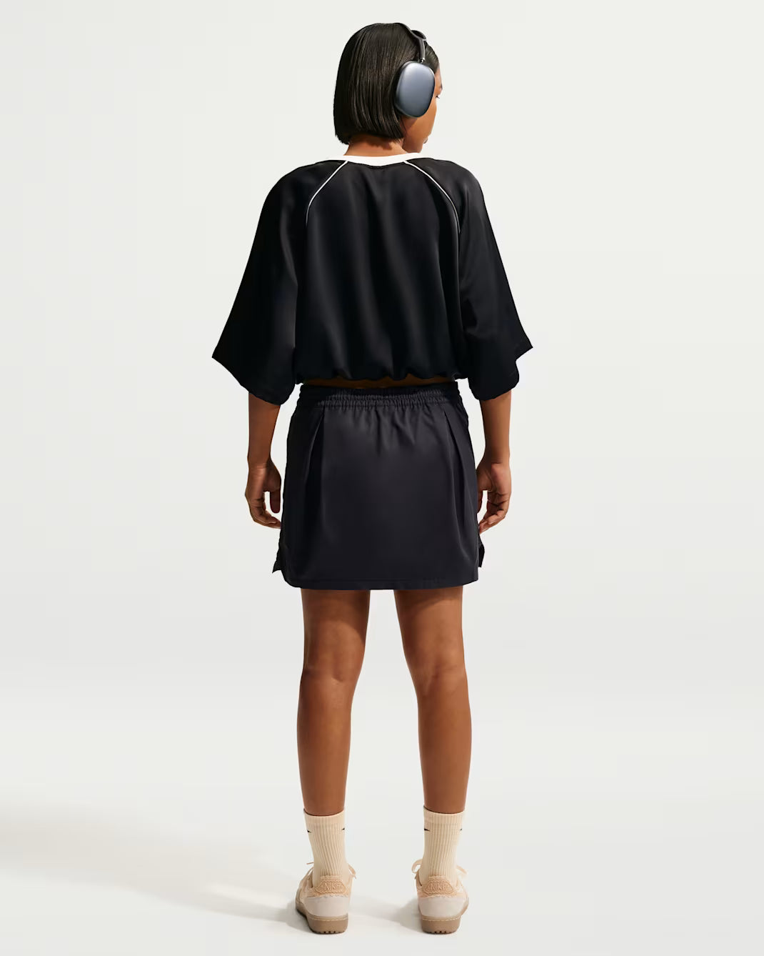 W NSW STREET MR MINI SKIRT BLACK