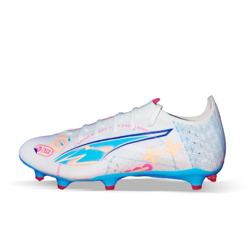 ULTRA 5 MATCH VOL.UP FG/AG WHITE-LUMINOUS BLUE