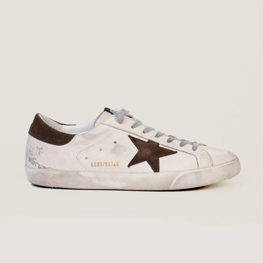 SUPER-STAR CLASSIC WITH LIST WHITE/BROWN