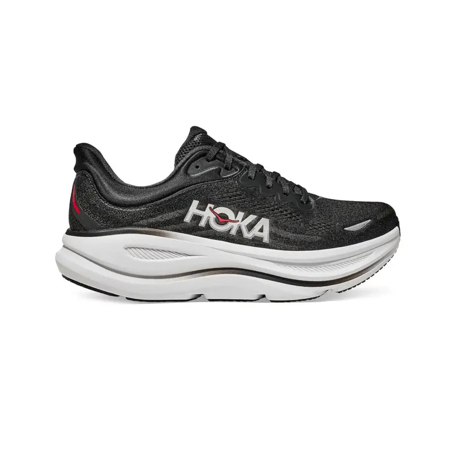 HOKA M BONDI 9 BLACK-WHITE