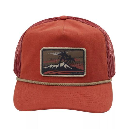 QUIKSILVER CASTER TRUCKER CAP – MARSALA