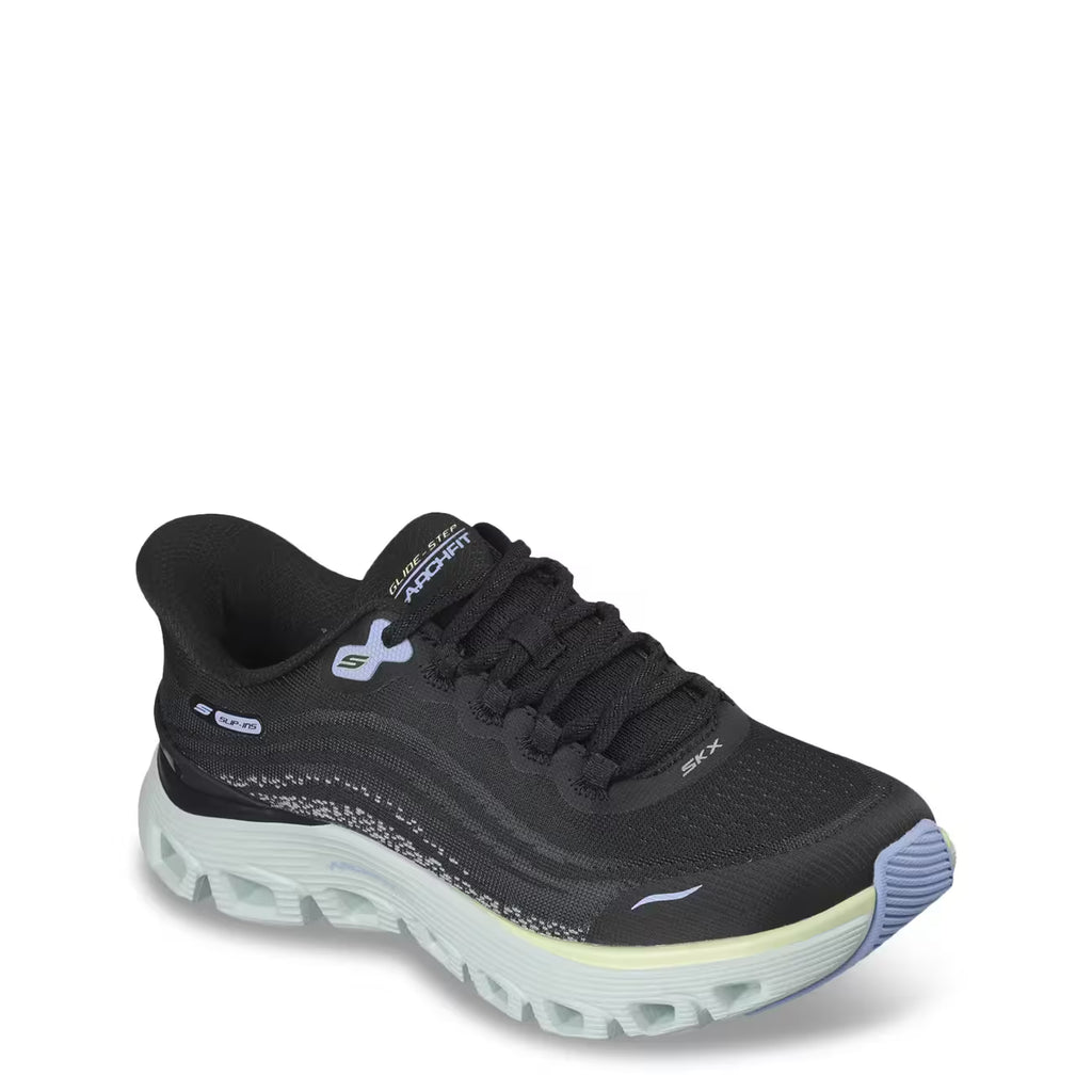 ARCH FIT GLIDE-STEP WAVE BLACK/TURQUOISE