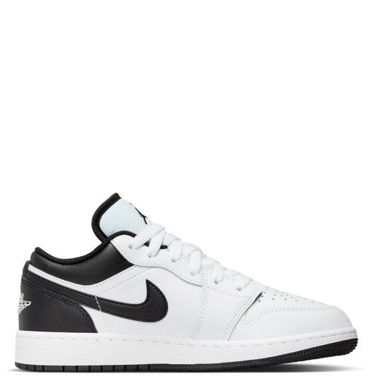 AIR JORDAN 1 LOW WHITE/BLACK 553560-132 # 6.5Y