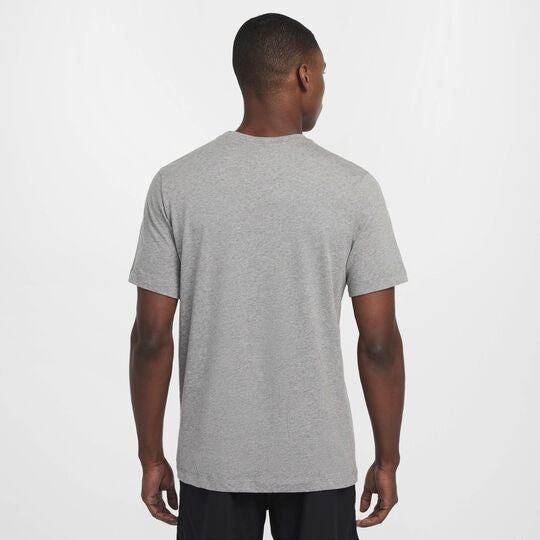 NIKE MEN'S FITNESS T-SHIRT GREY