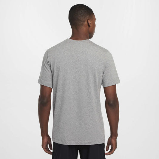 NIKE MEN'S FITNESS T-SHIRT GREY