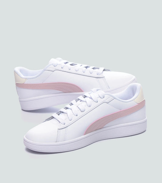 PUMA SMASH 3.0 L WNS WHITE/PINK