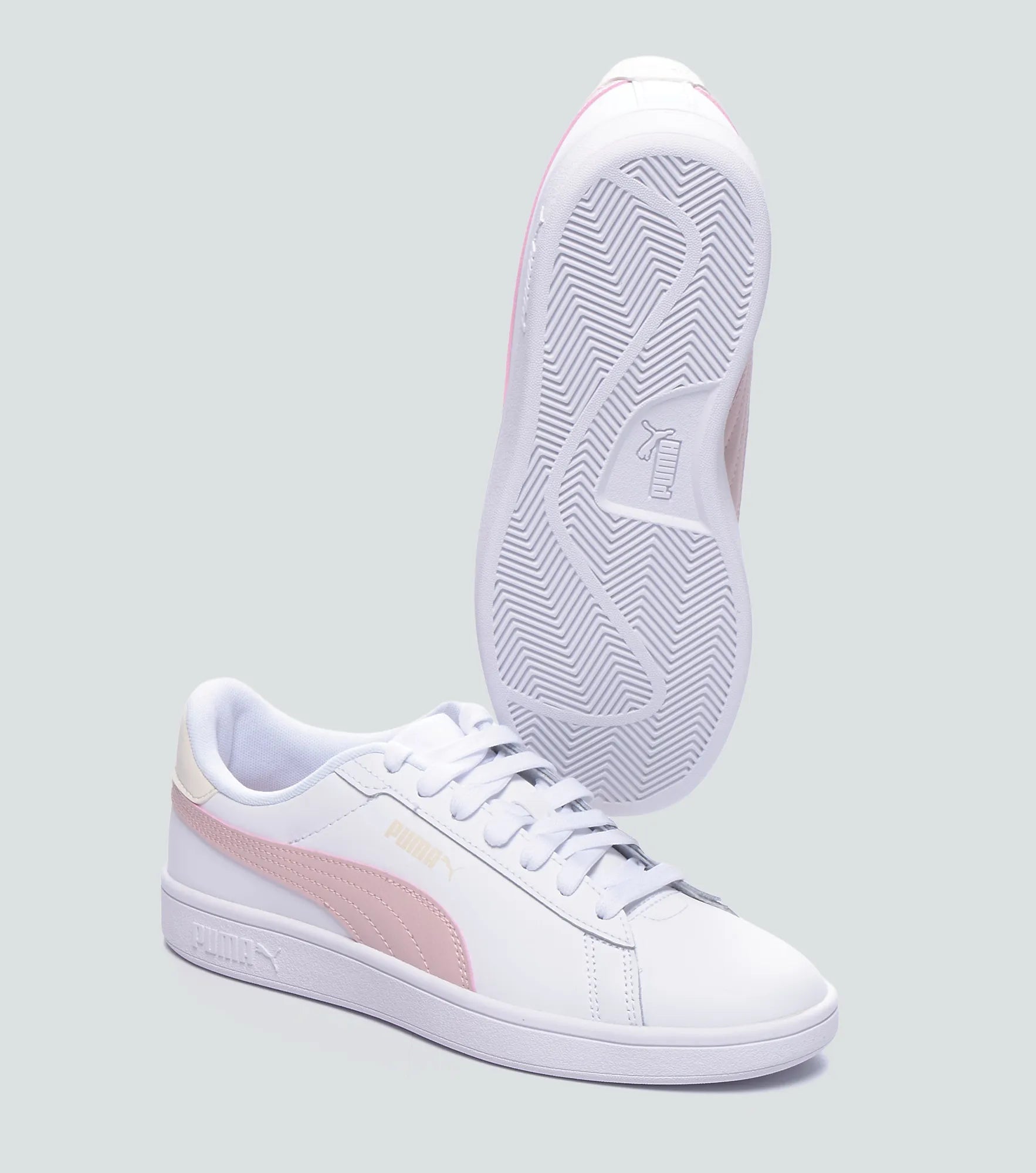 PUMA SMASH 3.0 L WNS WHITE/PINK