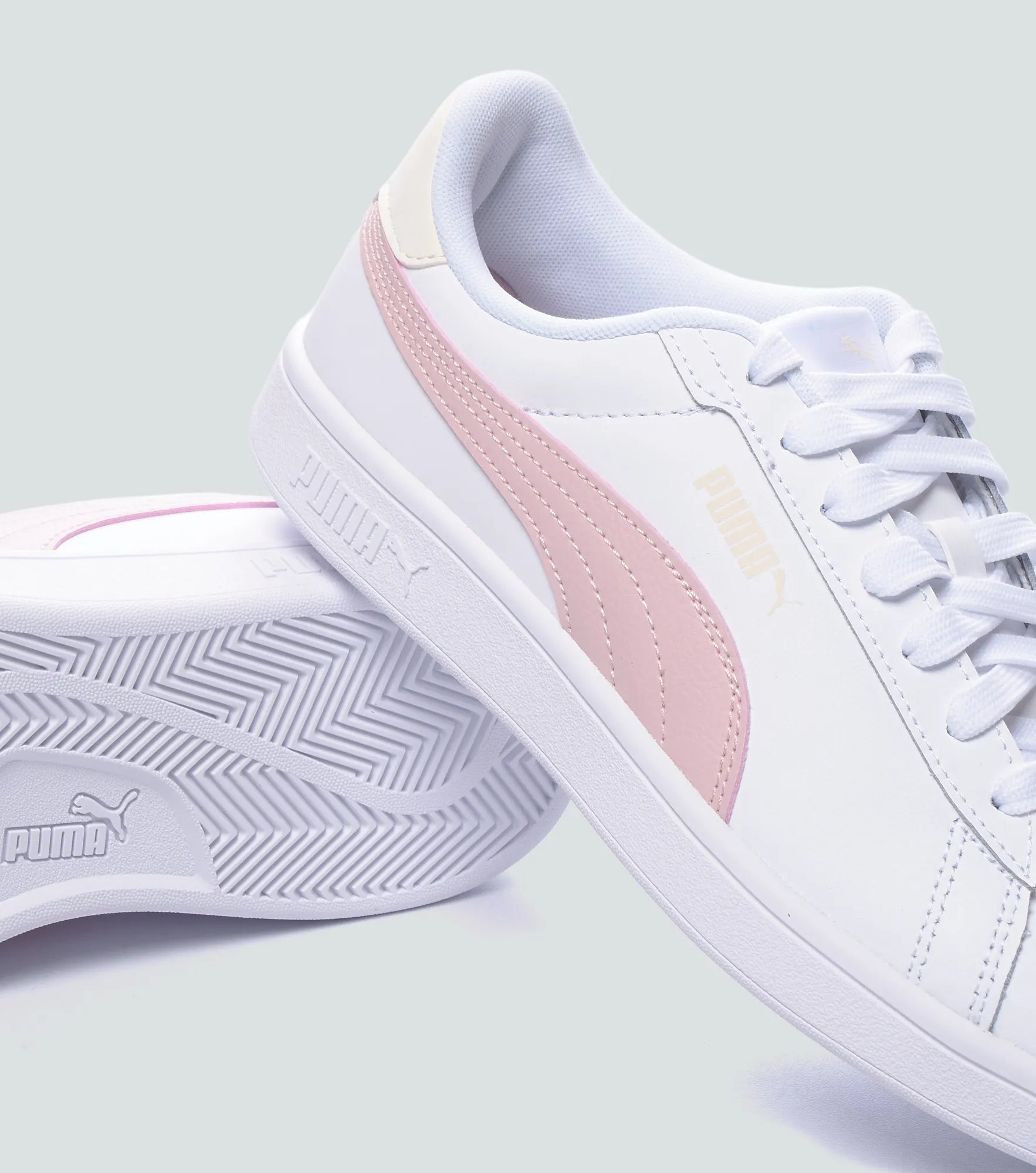 PUMA SMASH 3.0 L WNS WHITE/PINK