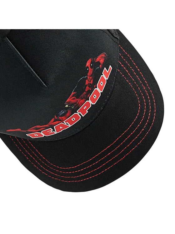 CAPSLUB MARVEL DEADPOOL BLACK/RED