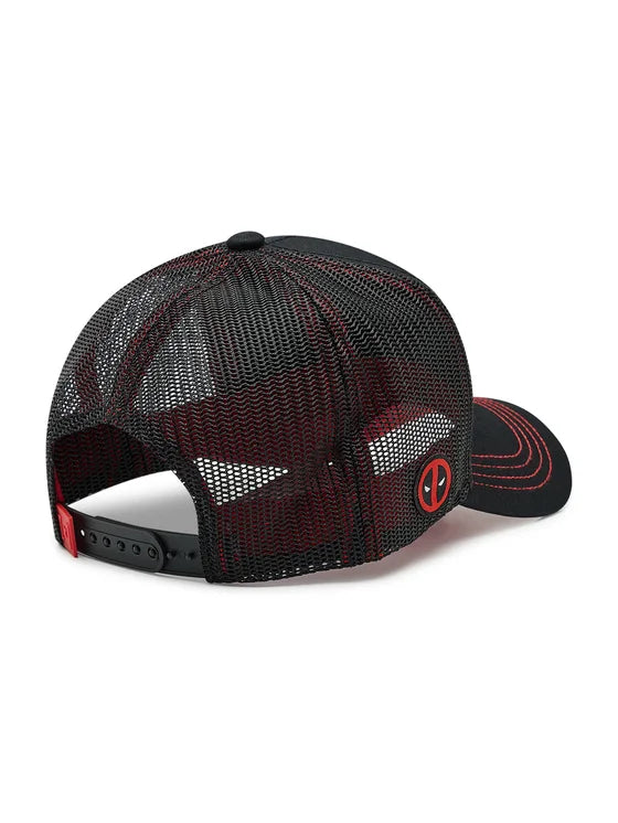 CAPSLUB MARVEL DEADPOOL BLACK/RED