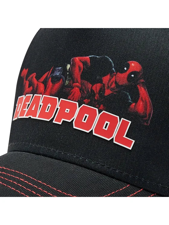 CAPSLUB MARVEL DEADPOOL BLACK/RED