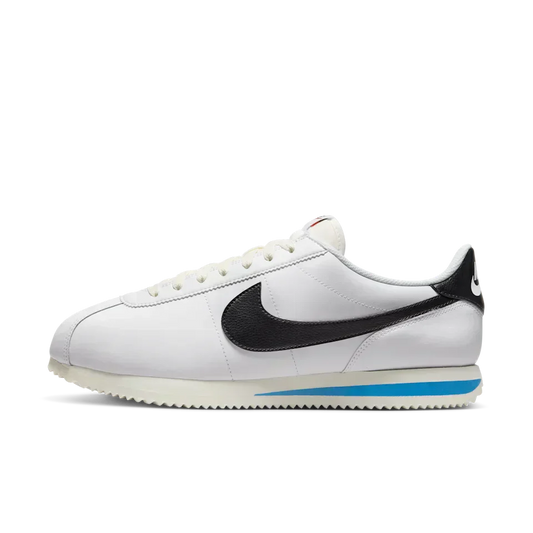 NIKE CORTES WHITE/BLACK-BLUE DM4044-100 # 10.5