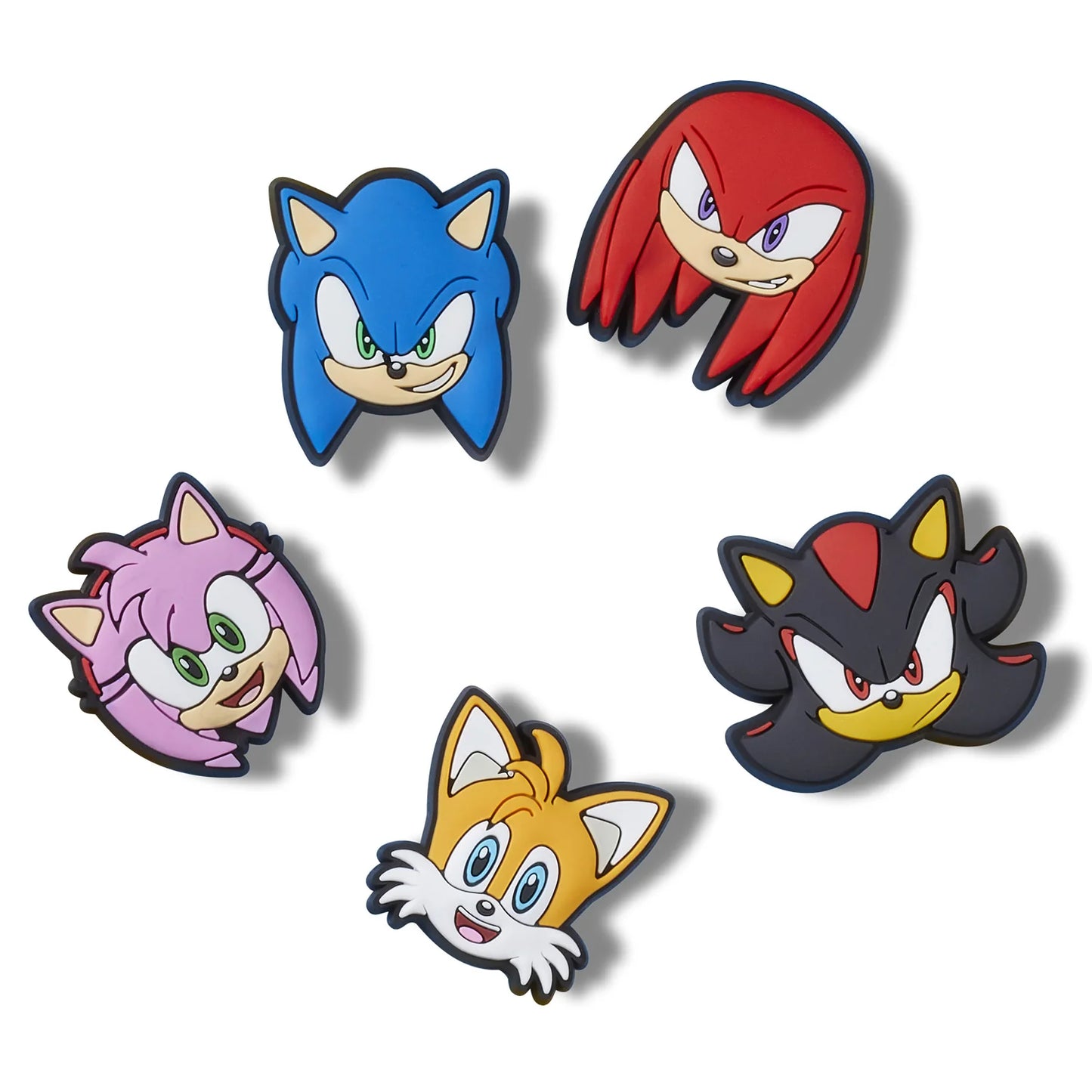 JIBBITZ/SONIC THE HEDGE HOG 5PCK
