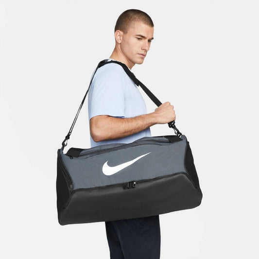 NK BRSLA M DUFF - 9.5 (60L) GREY/BLACK-WHITE