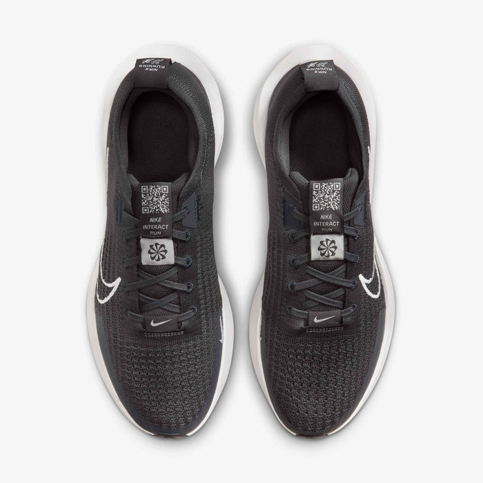 NIKE INTERACT RUN BLACK/WHT
