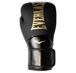 GUANTE BOXEO EVERLAST ELITE  12OZ BLACK/GOLD