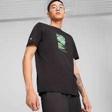 PUMA MAPF1 GRAPHIC TEE / SL BLACK