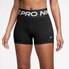 NIKE PRO SCULPT DRI-FIT 3IN BLACK/WHITE