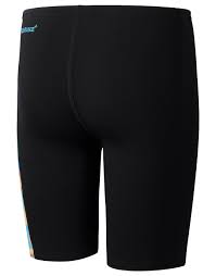 SPEEDO BOYS DIGITAL PANEL JAMMER - BLACK/PICTON BLUE
