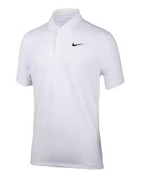 M NKCT DF POLO SOLID WHITE