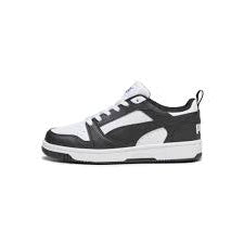 PUMA REBOUND V6 LOW JUVENILES WHITE/BLACK