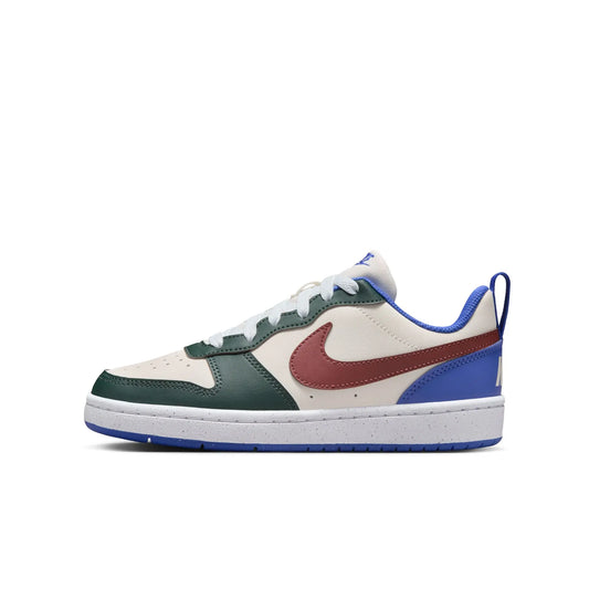 NIKE COURT BOROUGH LOW RE‑CRAFT GS “VINTAGE GREEN SAIL BLUE”