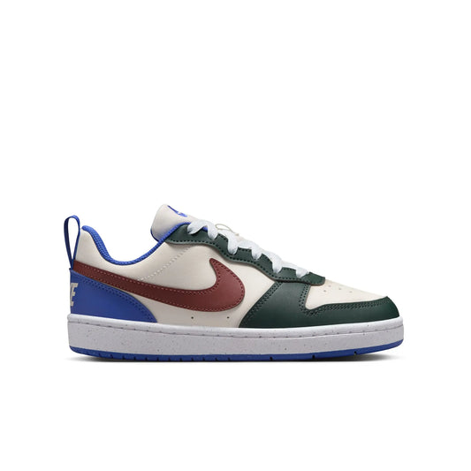 NIKE COURT BOROUGH LOW RE‑CRAFT GS “VINTAGE GREEN SAIL BLUE”