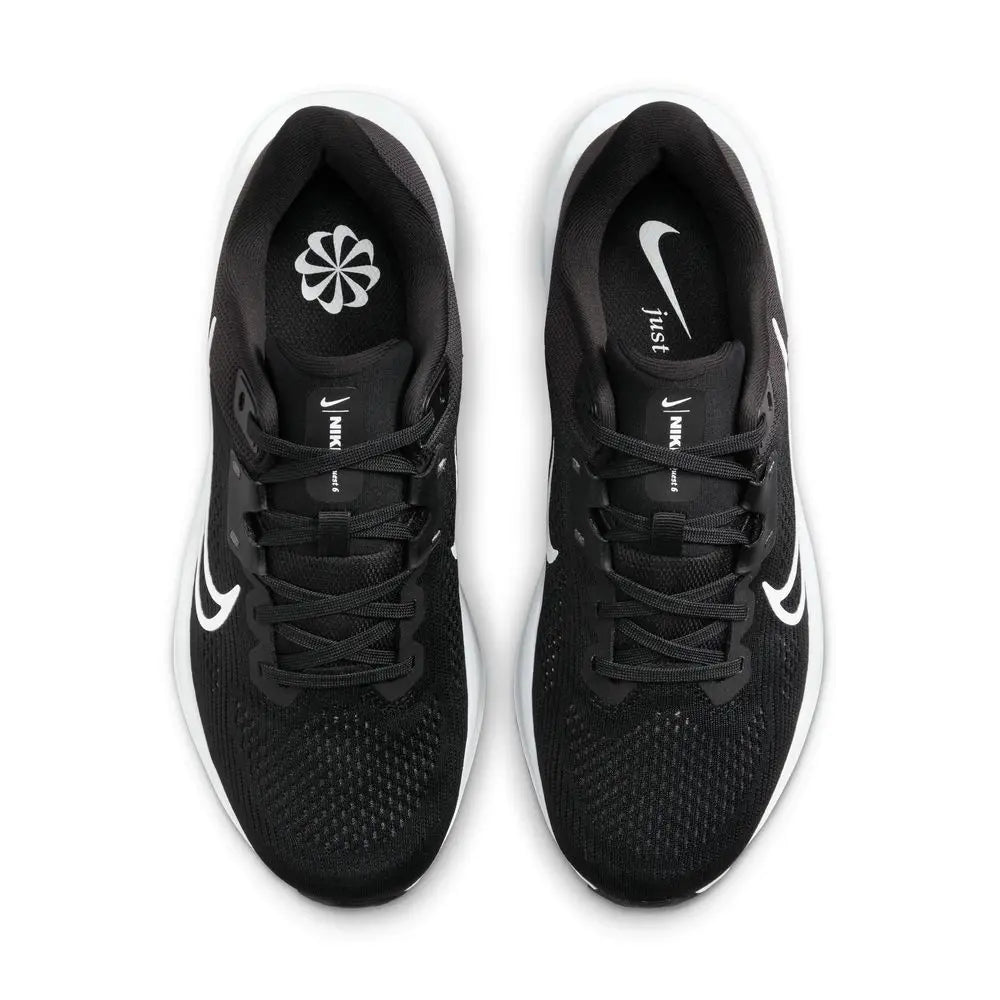 NIKE QUEST 6 BLACK/WHITE