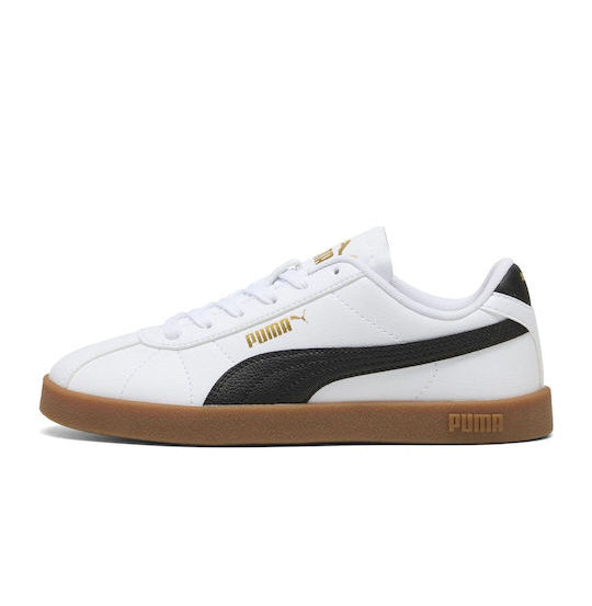 PUMA CLUB II SL JR WHITE/BLK