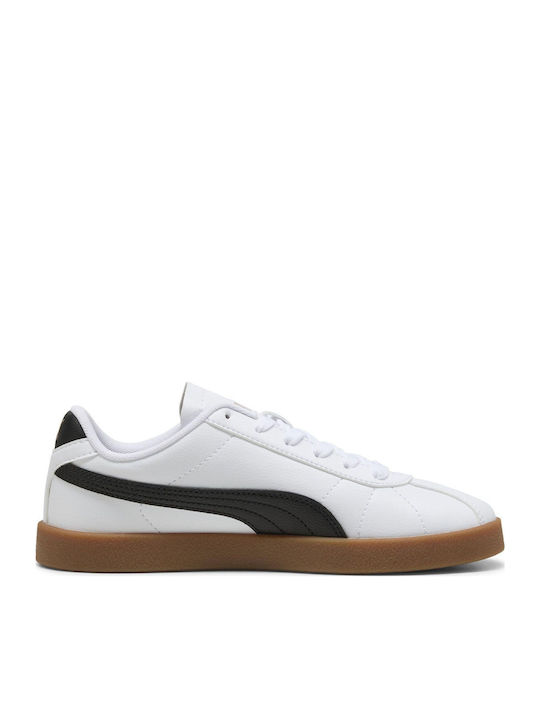 PUMA CLUB II SL JR WHITE/BLK